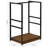 16.5" W Fireplace Firewood Log Holder Rack