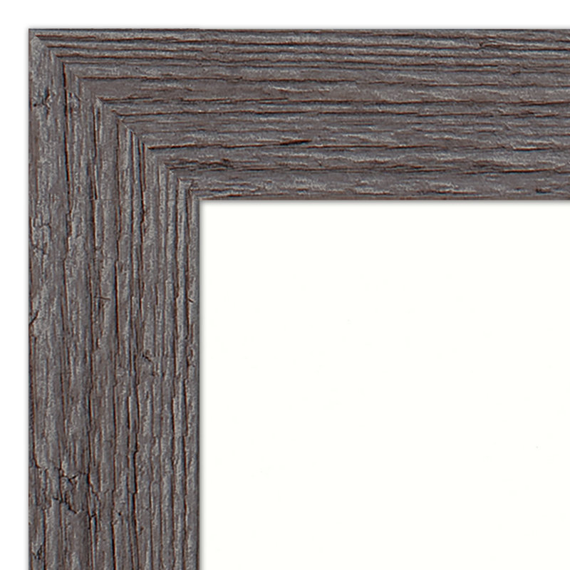 Bâtiments - Peinture sur toile encadrée, Gris