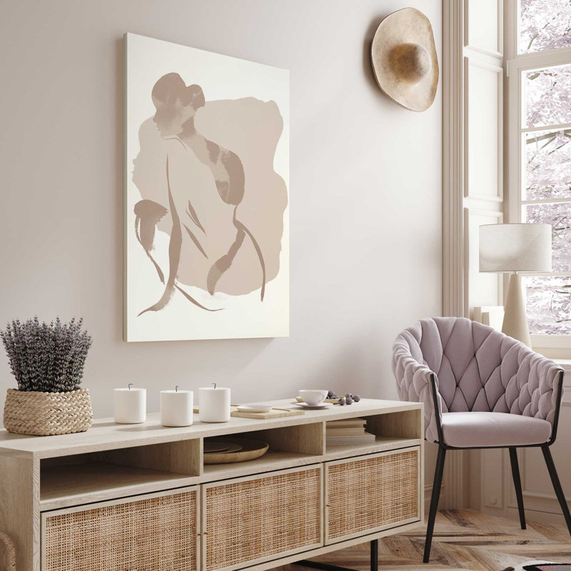 Contours doux, Toile tendue, H 18 po x l 12 po
