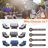 Carolina 5 - Person Patio Conversation Set with Cushions-87457723