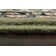 Tapis vert / ivoire Attell