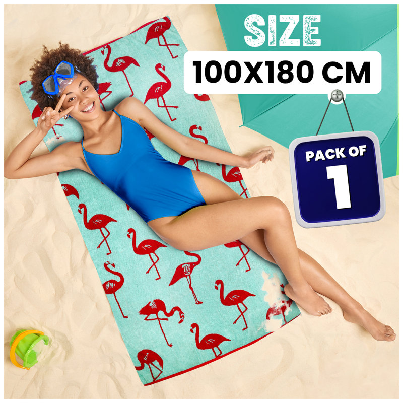 Cotton Blend Ultra Light Beach Towel