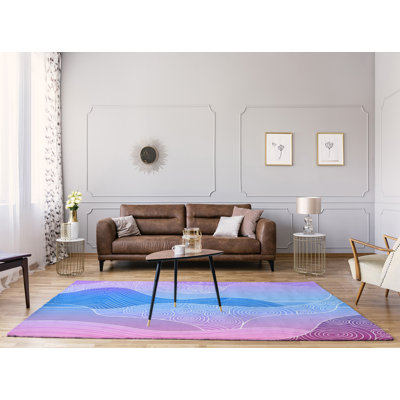 Chenille Abstract Indoor Rug
