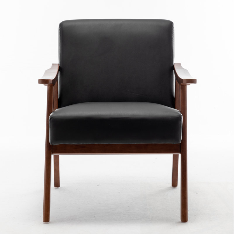 Jamesina 26.37" W Armchair, Light Camel Fabric, 32.3" H x 30.3" W x 25.8" D