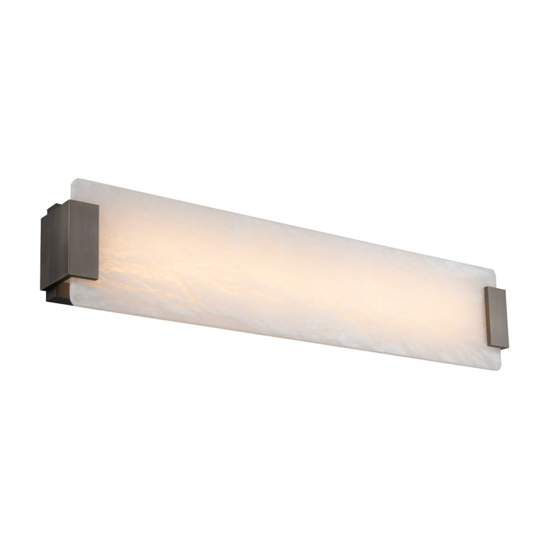 Quarry 1 - Light LED Bath Bar, Brushed Nickel