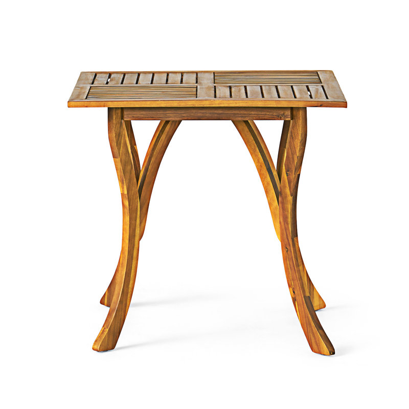 Outdoor Wood Square Dining Table