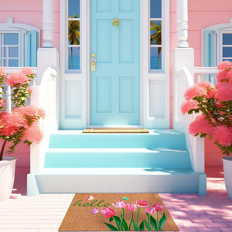 Paillasson Spring Welcome Coir