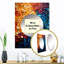 Oaksmeade Rainbow Infinite Intricacies - grand miroir mural arc-en-ciel, miroir traditionnel unique, impression d'art en métal-370022056