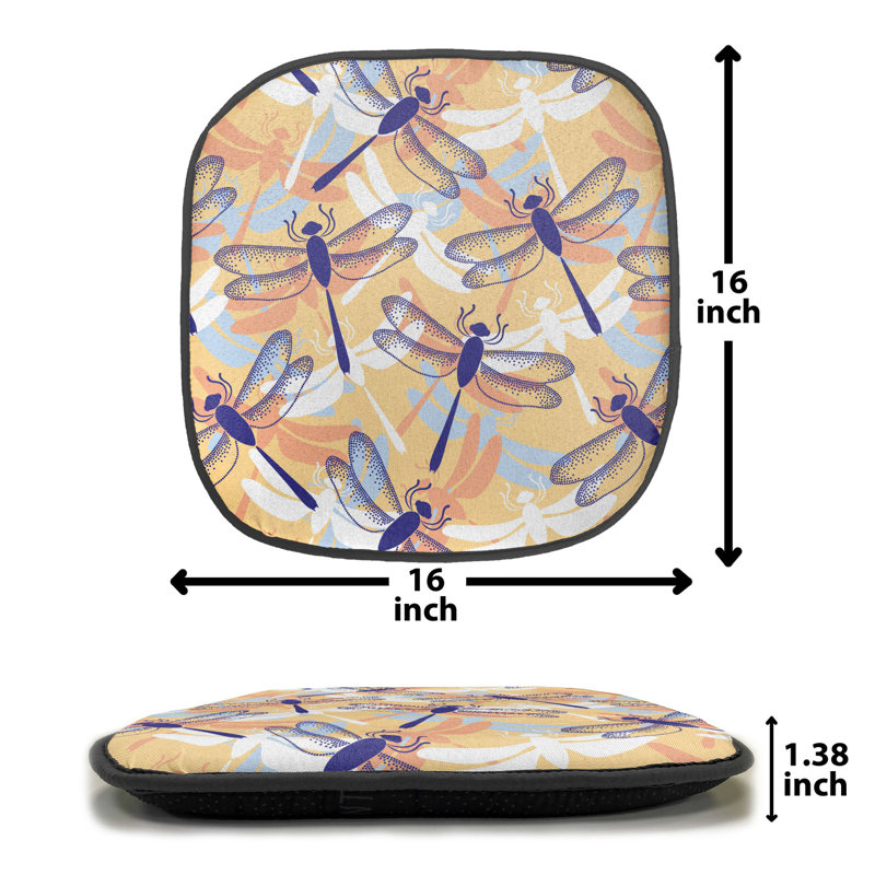 Outdoor 1.38'' Dining Chair Seat Cushion