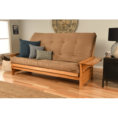 Stratford 86" Wide Queen Futon and 6000 Mattress