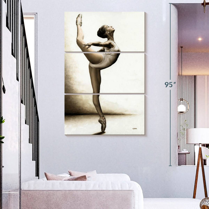 Enn Musing Dancer, 57" H x 36" W