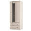 Cloninger 2 Door 2 Drawer Wardrobe-1074743307