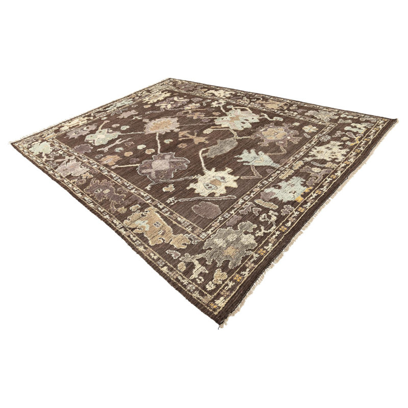 Tapis brun foncé Pursley