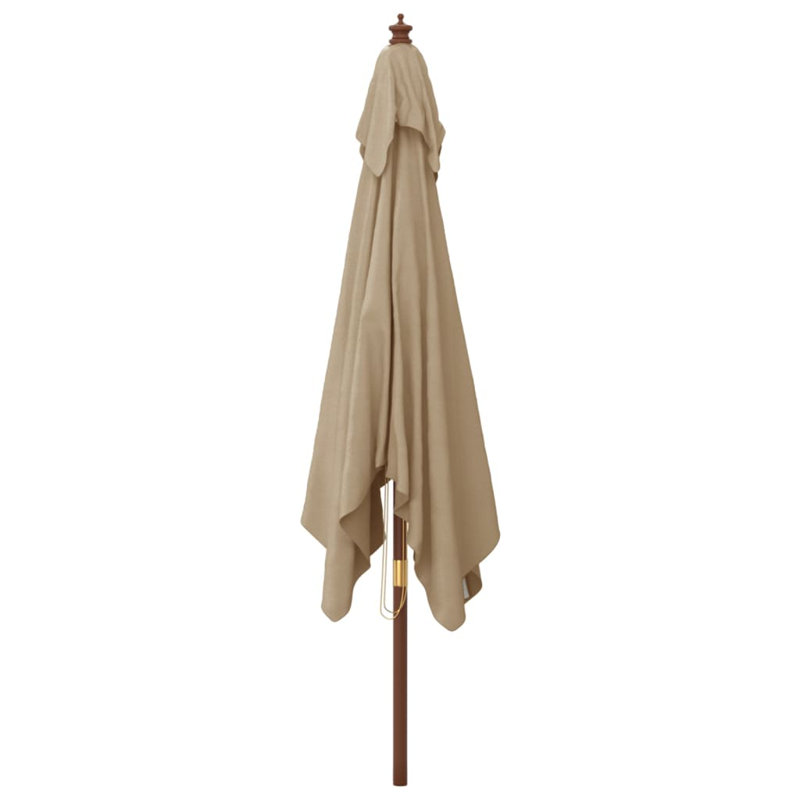 Baheerathan 300cm Market Parasol, Taupe