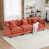 Chenille orange est en rupture de stock