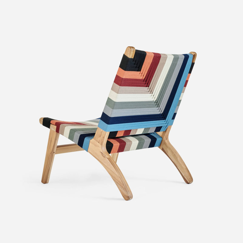 Masaya Lounge Chair, Mot Mot Manila, Teak