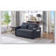 Convertible Sofa Bed Loveseat Sofa with Usb Ports, Side Pockets, Cup Holders And Phone Holder