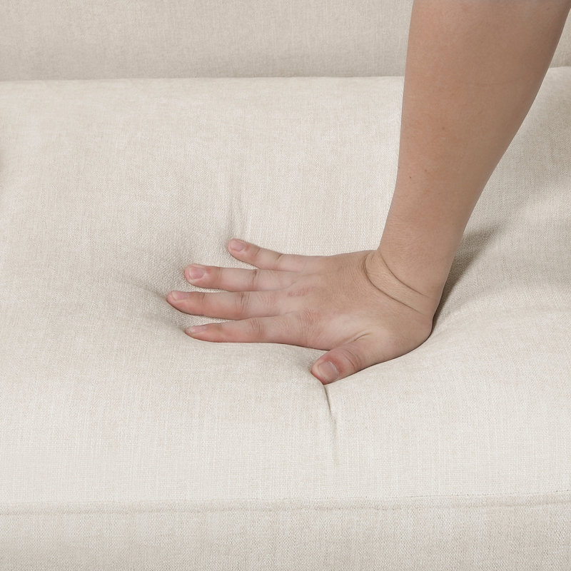 Chaise d'appoint 1Pc, Beige