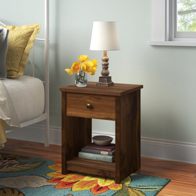 Polkton 18.27'' W Plywood / Laminate Board Nightstand