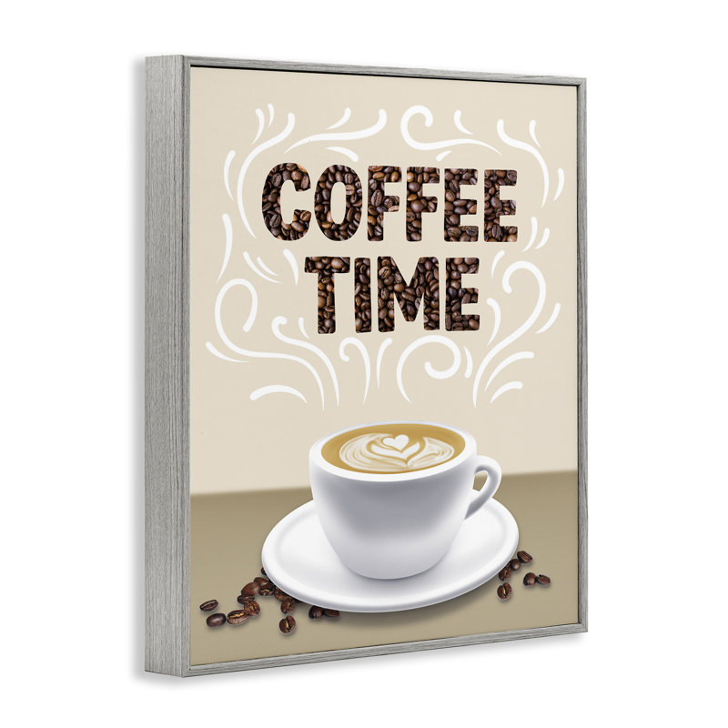 Giclée encadrée Traditional Coffee Time Brew, design par Marcus Prime, Estampe numérique Farmhouse, H 30 po x l 24 po
