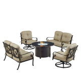 Guzman Outdoor 6 - Piece Conversation Set