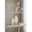 Vase décoratif en céramique 10,5X3,5X17,5 "or avec texture nervurée verticale-385183407