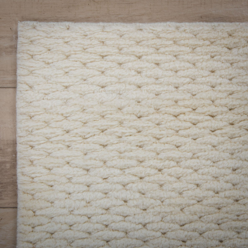 Tapis 100% laine tissé à la main, Rectangle 9 pi x 12 pi