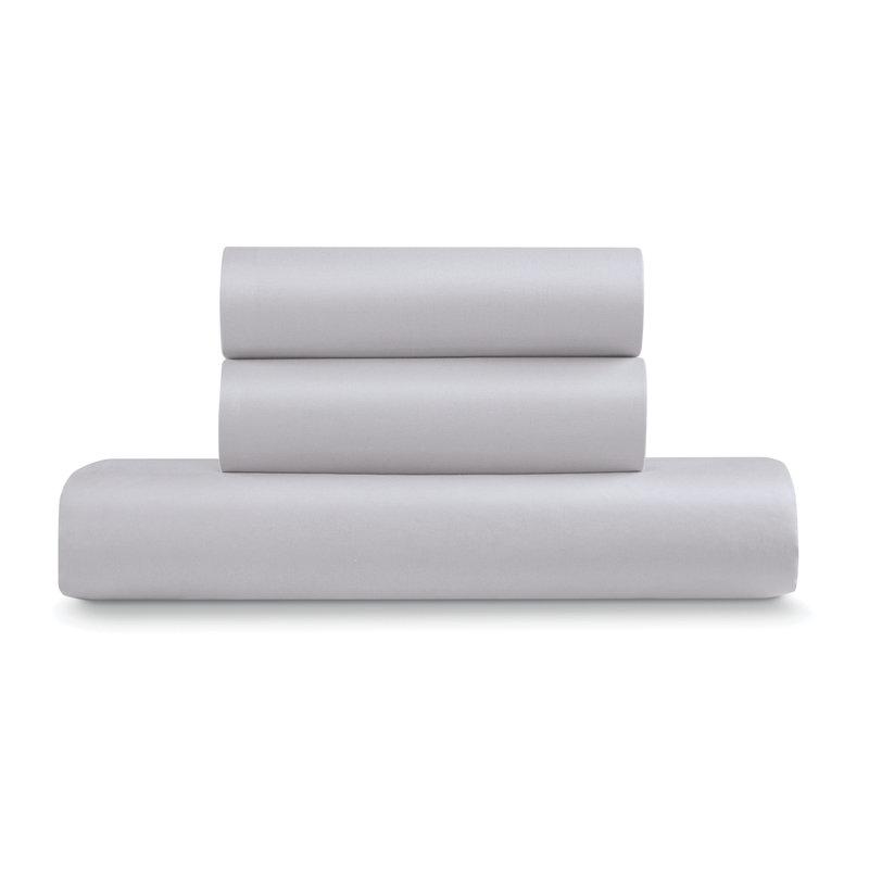 Ensemble de housse de couette en microfibre 8 pièces Home, Couette simple + 7 pièces supplémentaires, Argent