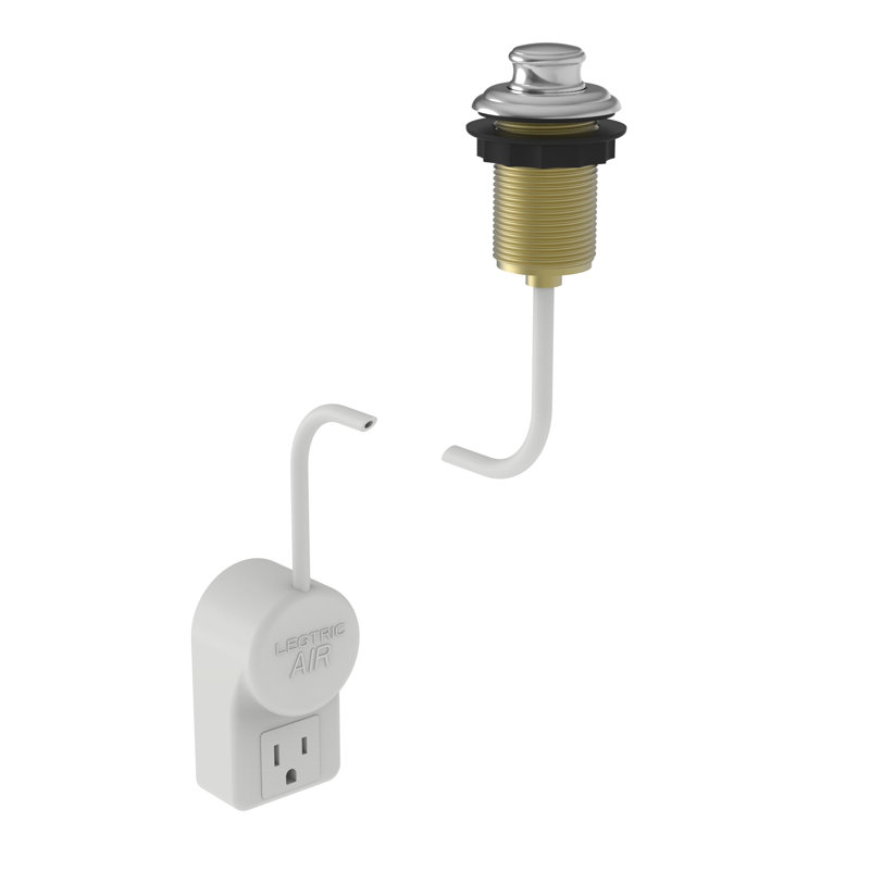 Jacobean Air Activated Disposer Switch, Antique Nickel