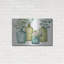 Art mural en métal luxueux «Mixed Greens LXII» par Lisa Audit, 36 po x 24 po