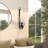 Metal Handmade Pillar Scroll Indoor Outdoor Black Wall Sconce