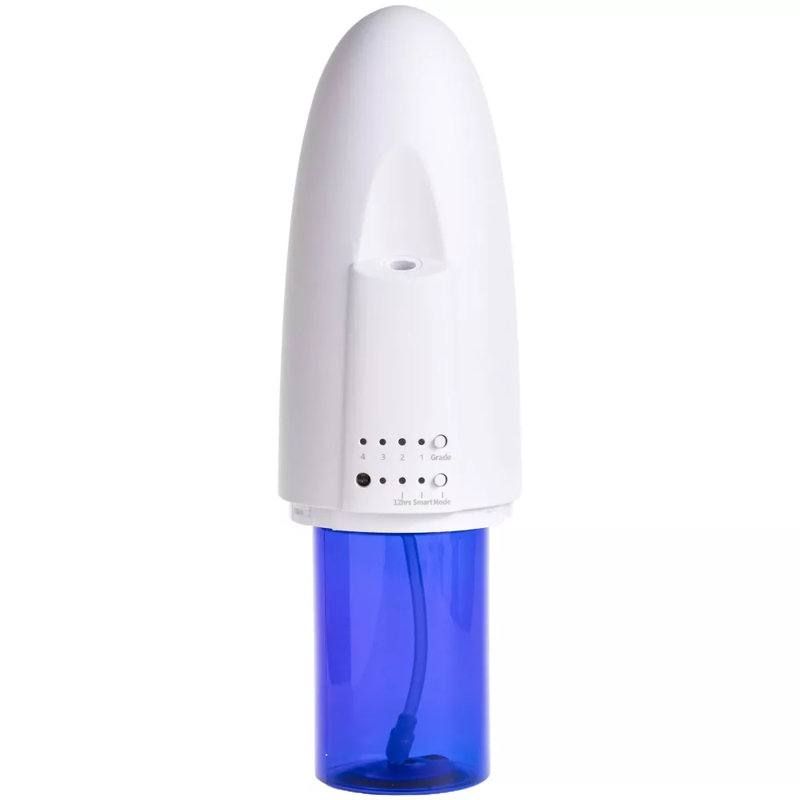Plugin Waterless Essential Oil Diffuser for Home, Office, Spa - Quiet Aroma Diffuser, Bluetooth App Control, Covers Up to 500 Sq. FT