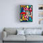 «Tom Quartermaine», art abstrait moderne sur toile-916349268