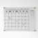 Thomas Martha Stewart Acrylic Wall Calendar with Notes with Dry Erase Marker and Mounting Hardware