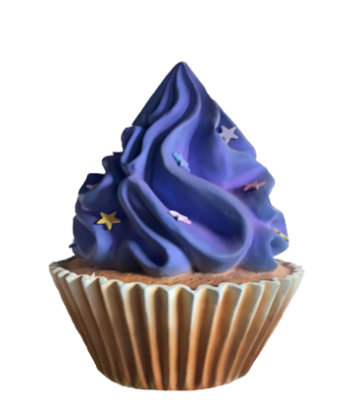 Statue petit gâteau Brookestead avec étoiles surdimensionnées