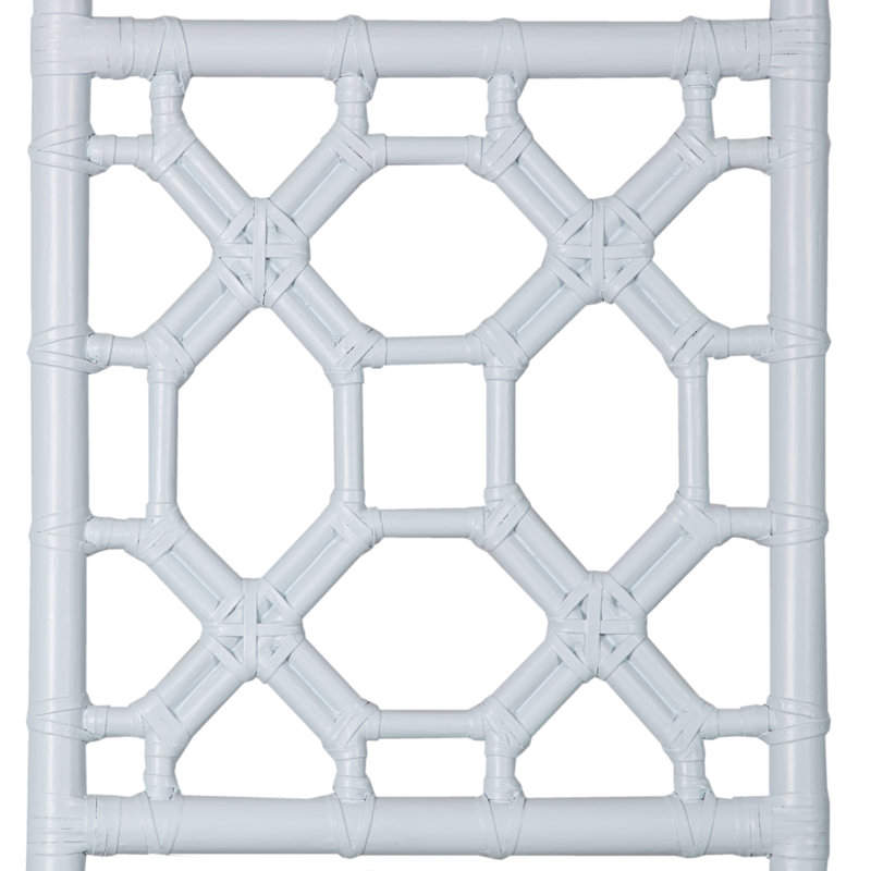 Lattice Back Platform Bed, Twin, Celery Green
