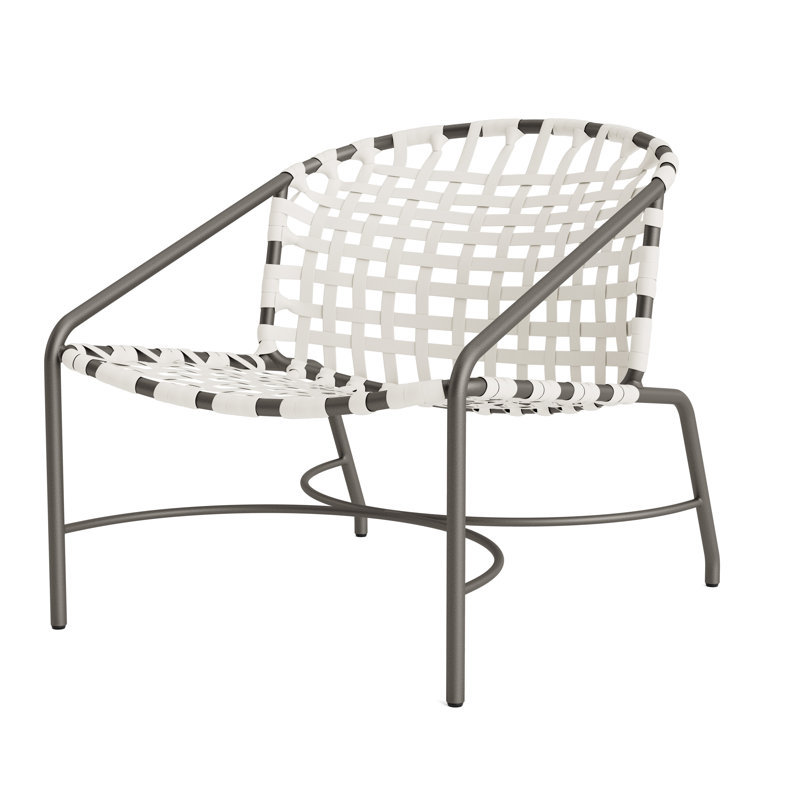 Kantan Outdoor Lounge Chair, Mica/White Lite