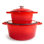 Batterie de cuisine en fonte 4 pièces BergHOFF Neo