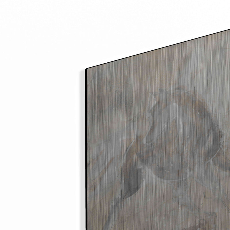 «Gray Horse I» par Chris Paschke, H 12 po x l 12 po
