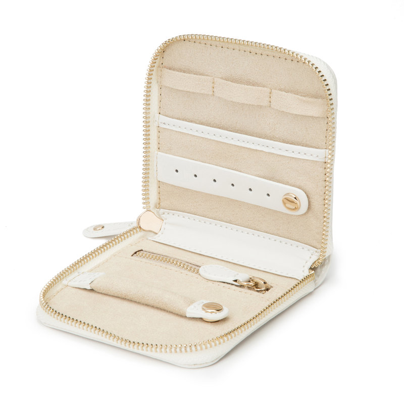 Marrakesh Leather Travel Case, Cream