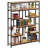 Abrielle Geometric Bookcase-1957978133