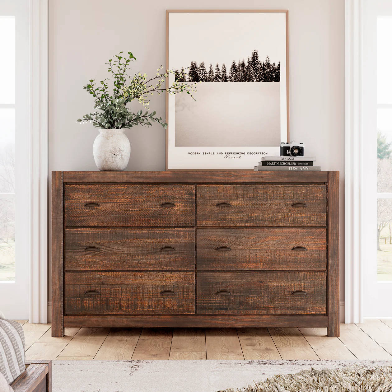 Grain Wood Furniture Montauk 6 Drawer Double Dresser & Reviews | Wayfair