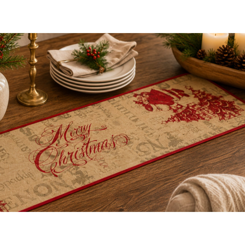 Chemin de table Adrieonna, L 108 po x l 13 po