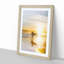 Surfer on a Spanish Beach in Abstract - Picture Frame Graphic Art Print-55724497-55724501
