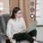 Destynie Recliner Chair with Ottoman, Fabric Accent Chair with Vibration Massage, Swivel Chair-486638972