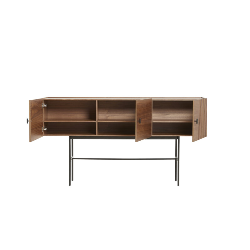 Array Sideboard (180 Cm), Black/Walnut