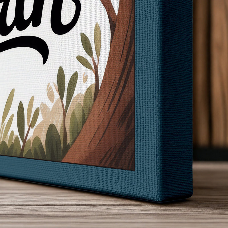 Print, 36x24 - 91.4 x 61.0 cm, Teal Border