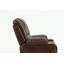 Fauteuil inclinable électrique en cuir Brizleth