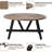 Johana Rustic Farmhouse Coffee Table with Geometric Base, Round French Country Accent Table