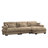 Luxurious Oversized Velvet Sectional-1316780254-1334617671